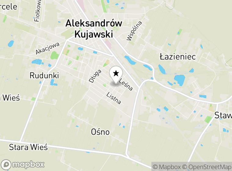 Hulajnogi elektryczne Aleksandrów Kujawski mapa