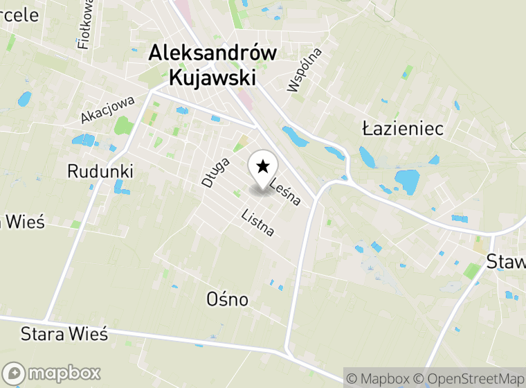 Hulajnogi elektryczne Aleksandrów mapa