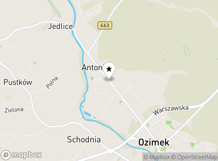 Hulajnogi elektryczne Antoniów mapa