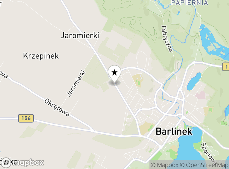 Hulajnogi elektryczne Barlinek mapa