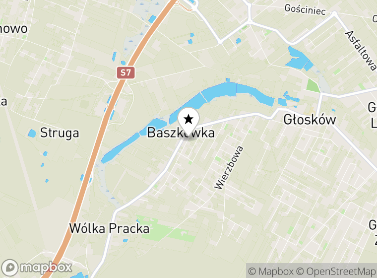 Hulajnogi elektryczne Baszków mapa