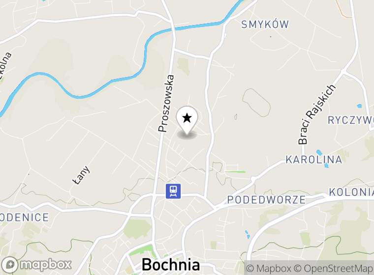 Hulajnogi elektryczne Bochnia mapa