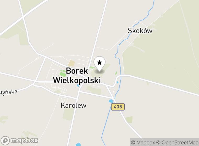 Hulajnogi elektryczne Borek Wielkopolski mapa