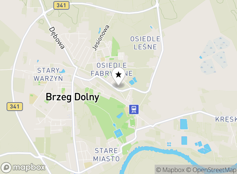 Hulajnogi elektryczne Brzeg Dolny mapa