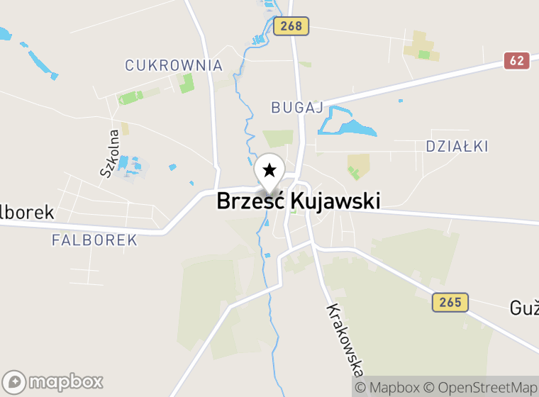 Hulajnogi elektryczne Brześć Kujawski mapa