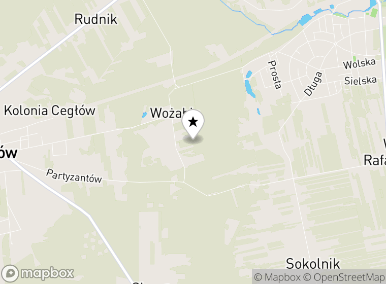 Hulajnogi elektryczne Cegłów mapa