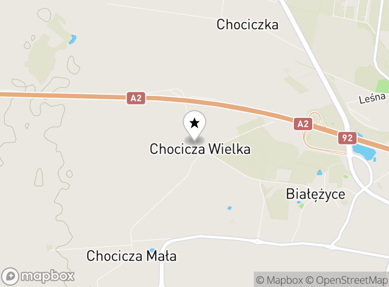 Hulajnogi elektryczne Chocicza mapa