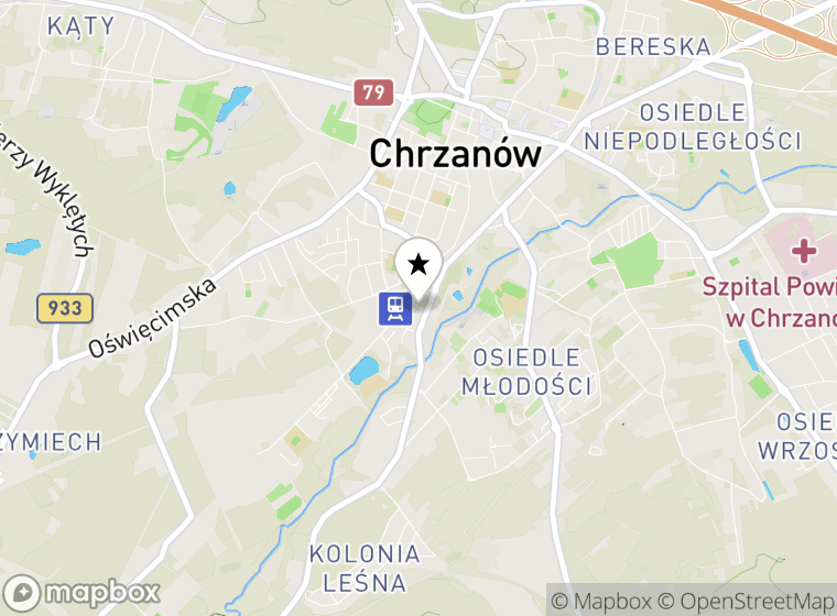 Hulajnogi elektryczne Chrzanów mapa