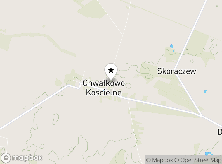 Hulajnogi elektryczne Chwałkowo Kościelne mapa