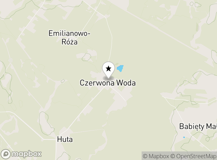 Hulajnogi elektryczne Czerwona Woda mapa