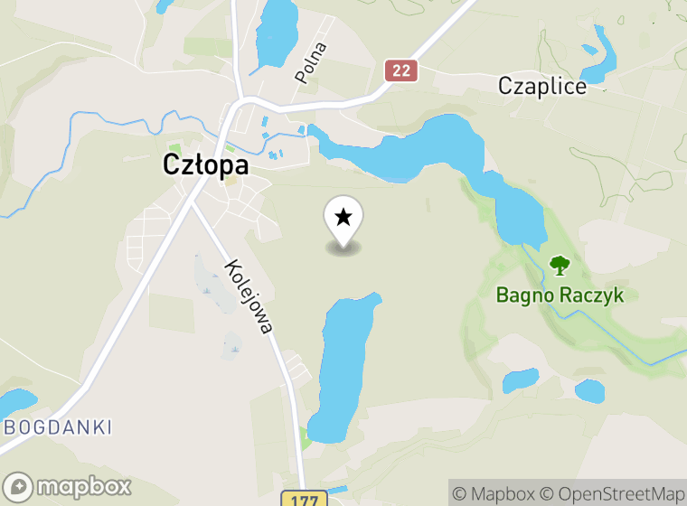 Hulajnogi elektryczne Człopa mapa