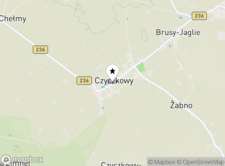 Hulajnogi elektryczne Czyczkowy mapa