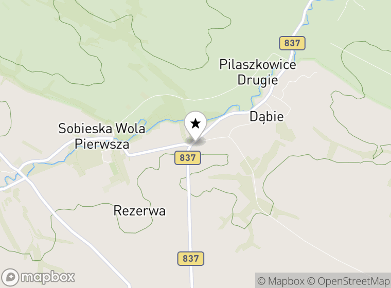 Hulajnogi elektryczne Dąbie mapa