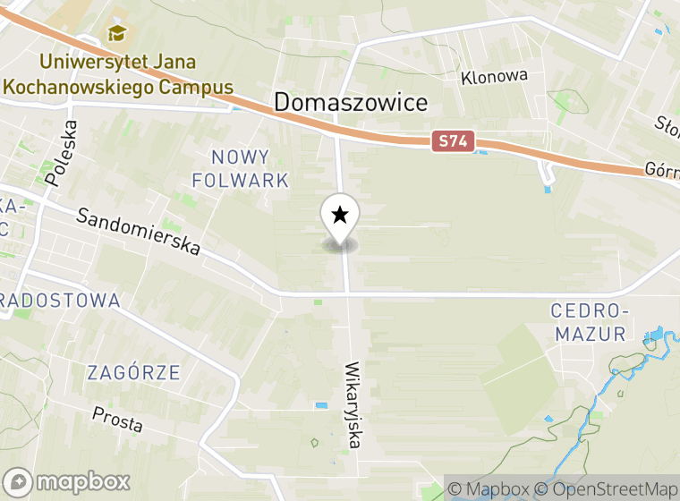 Hulajnogi elektryczne Domaszowice mapa