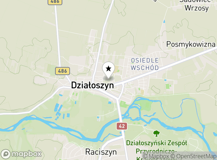 Hulajnogi elektryczne Działoszyn mapa