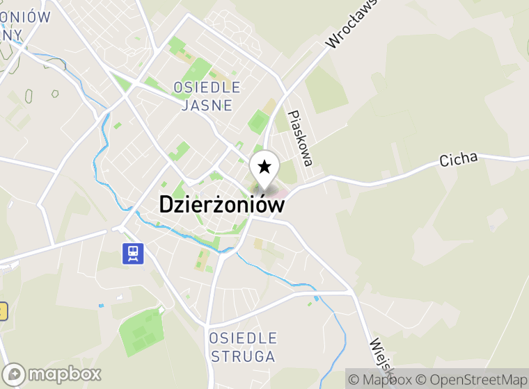 Hulajnogi elektryczne Dzierżoniów mapa