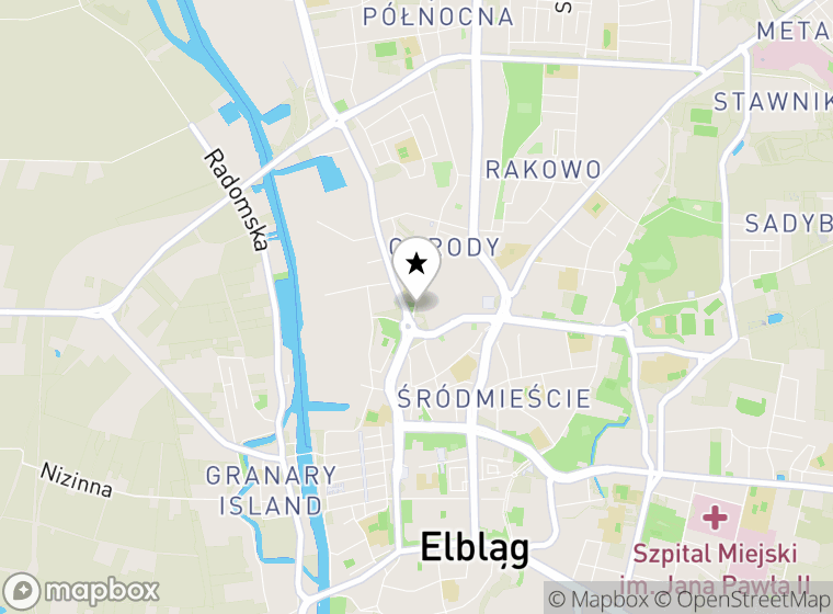 Hulajnogi elektryczne Elbląg mapa