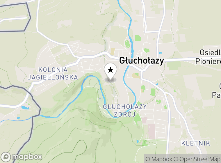 Hulajnogi elektryczne Głuchołazy mapa