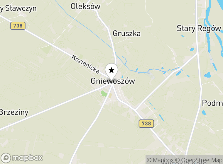 Hulajnogi elektryczne Gniewoszów mapa