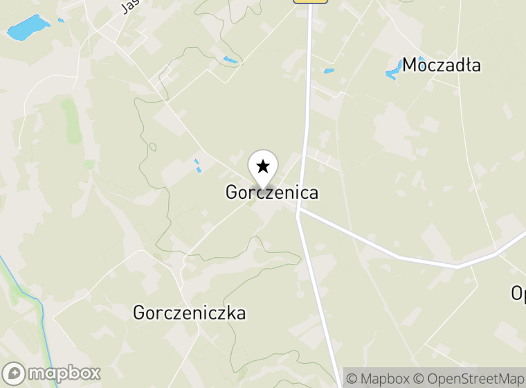 Hulajnogi elektryczne Gorczenica mapa