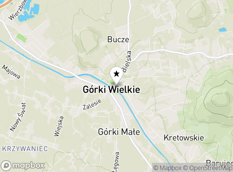 Hulajnogi elektryczne Górki Wielkie mapa