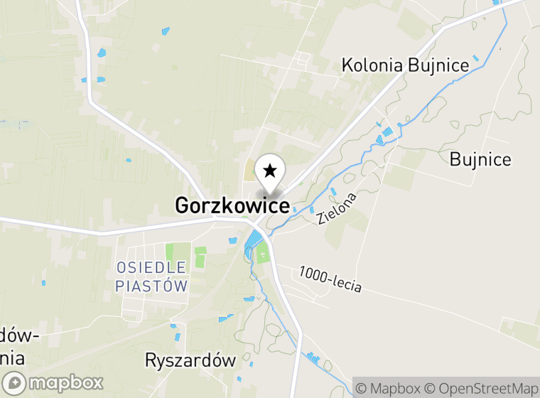 Hulajnogi elektryczne Gorzkowice mapa