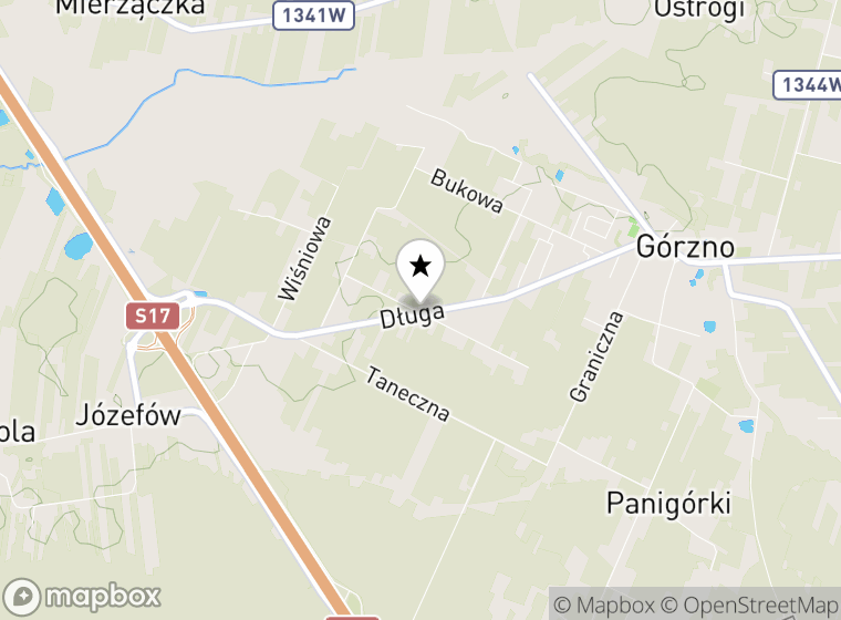 Hulajnogi elektryczne Górzno mapa