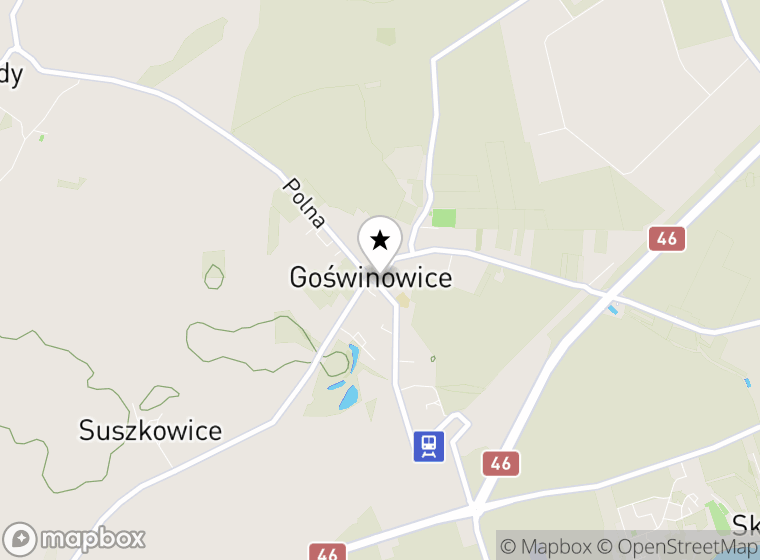 Hulajnogi elektryczne Goświnowice mapa