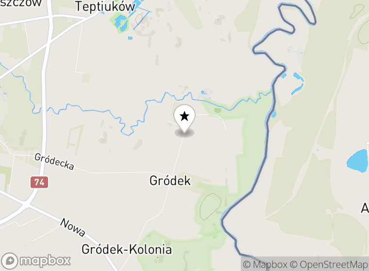 Hulajnogi elektryczne Gródek mapa