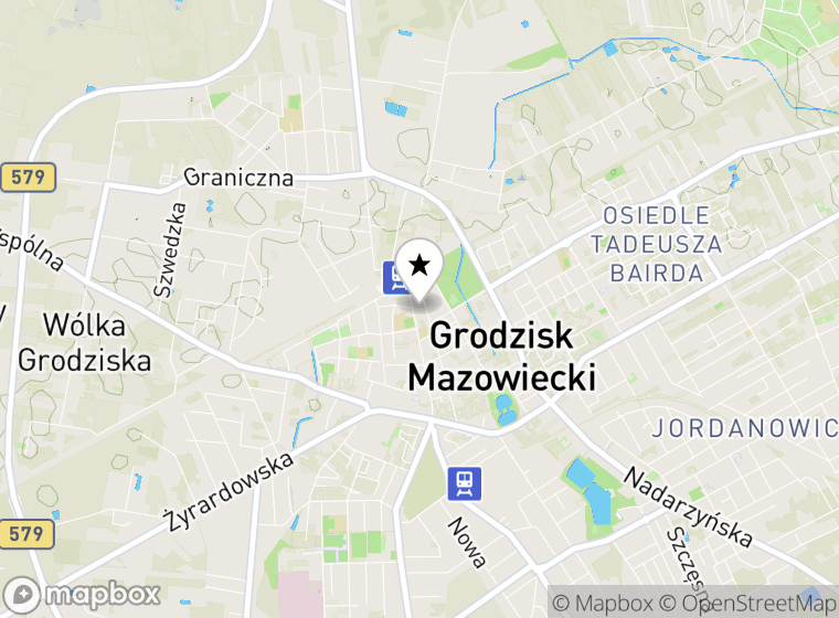 Hulajnogi elektryczne Grodzisk Mazowiecki mapa