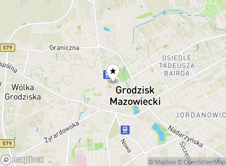 Hulajnogi elektryczne Grodzisk mapa