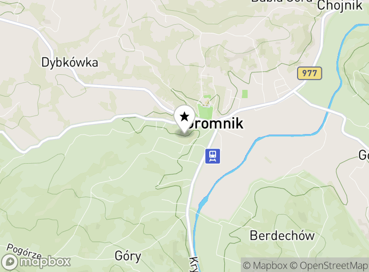 Hulajnogi elektryczne Gromnik mapa