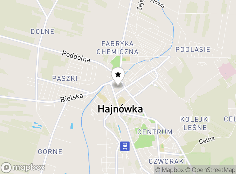 Hulajnogi elektryczne Hajnówka mapa