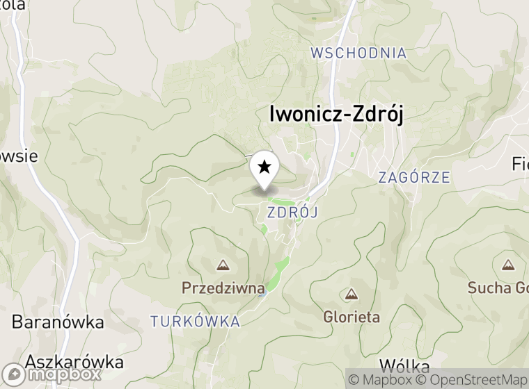 Hulajnogi elektryczne Iwonicz mapa