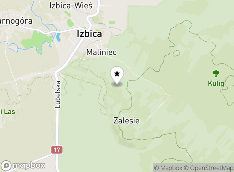 Hulajnogi elektryczne Izbica mapa