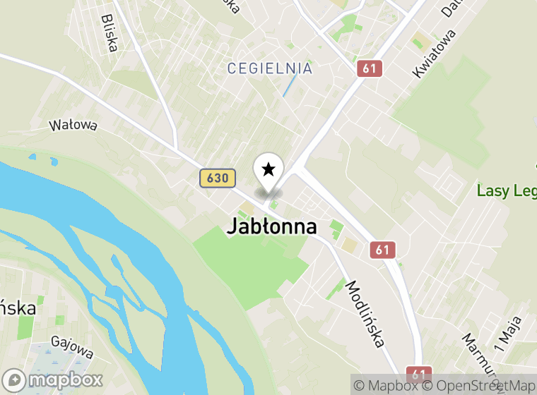 Hulajnogi elektryczne Jabłonna mapa