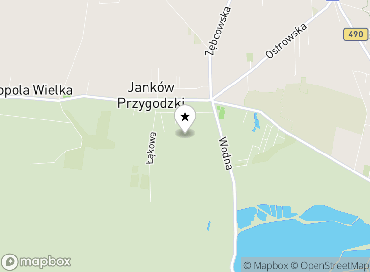 Hulajnogi elektryczne Janków Przygodzki mapa