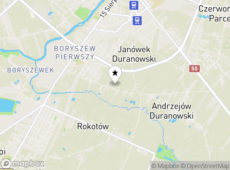 Hulajnogi elektryczne Janów mapa