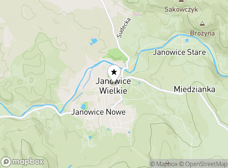 Hulajnogi elektryczne Janowice Wielkie mapa