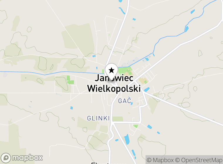 Hulajnogi elektryczne Janowiec Wielkopolski mapa