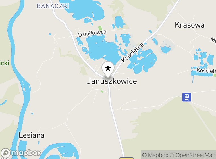 Hulajnogi elektryczne Januszkowice mapa