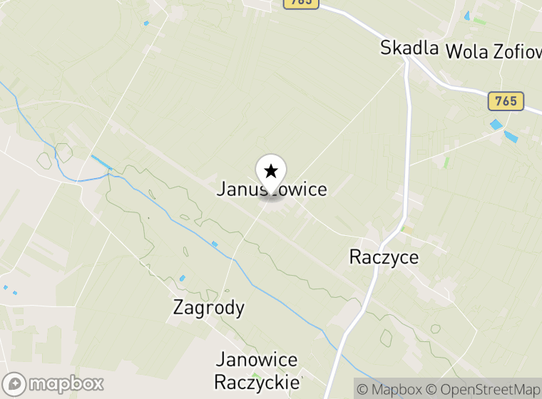 Hulajnogi elektryczne Januszowice mapa