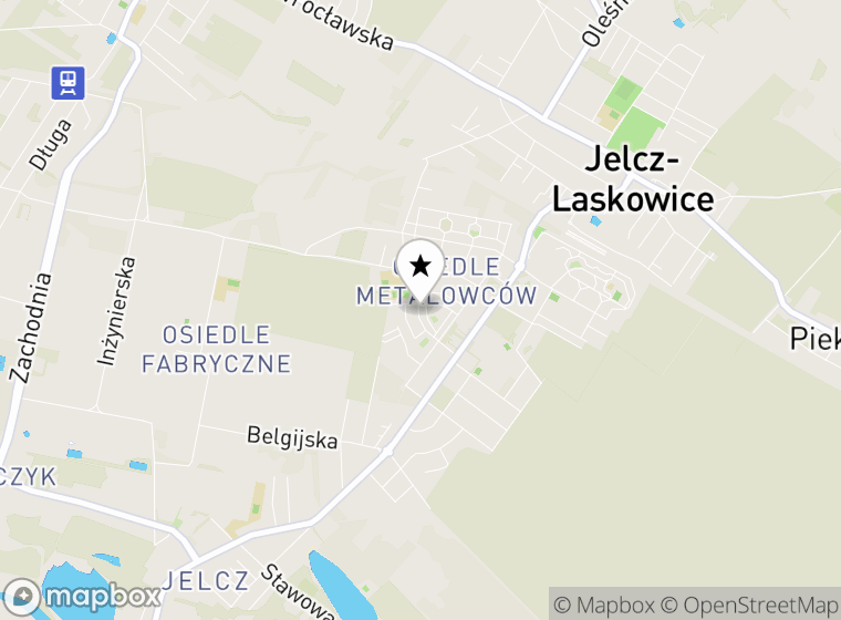 Hulajnogi elektryczne Jelcz-Laskowice mapa