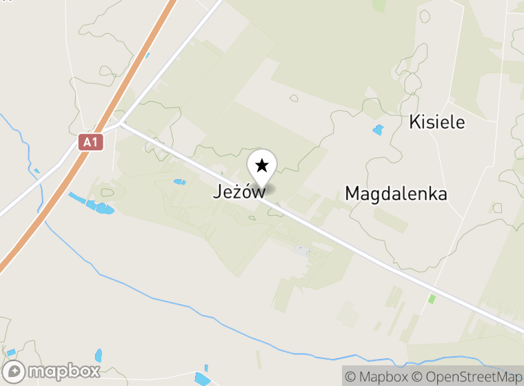 Hulajnogi elektryczne Jeżów mapa