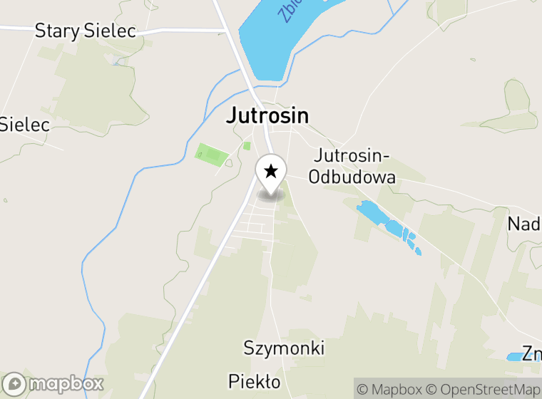 Hulajnogi elektryczne Jutrosin mapa