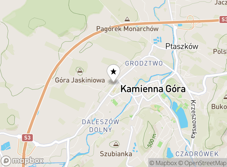 Hulajnogi elektryczne Kamienna Góra mapa