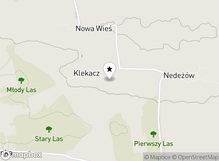 Hulajnogi elektryczne Klęka mapa