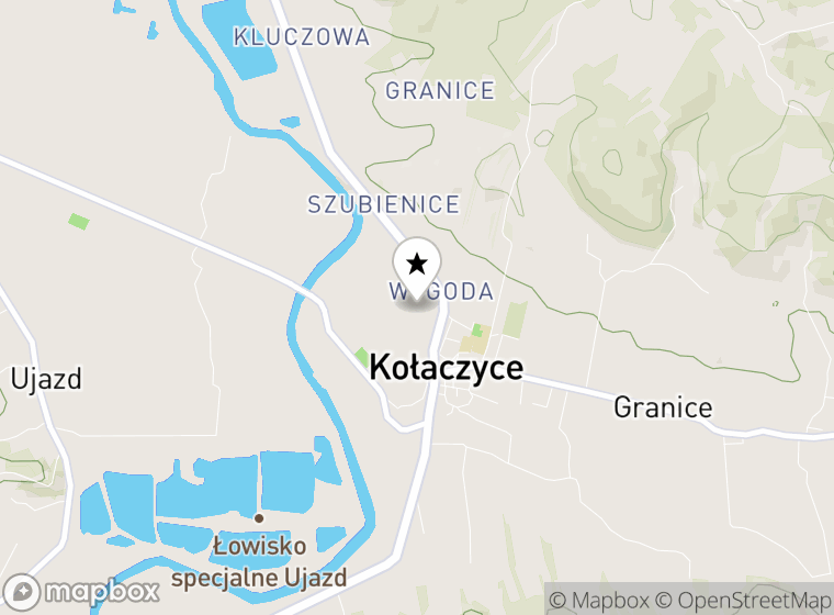 Hulajnogi elektryczne Kołaczyce mapa