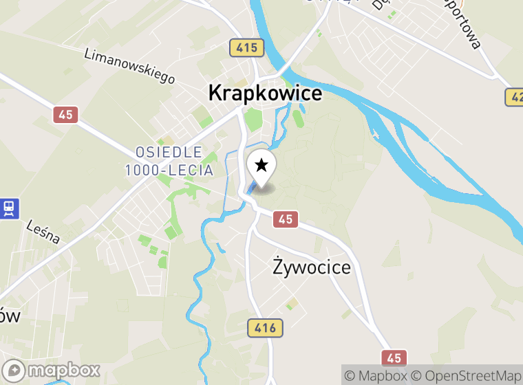 Hulajnogi elektryczne Krapkowice mapa