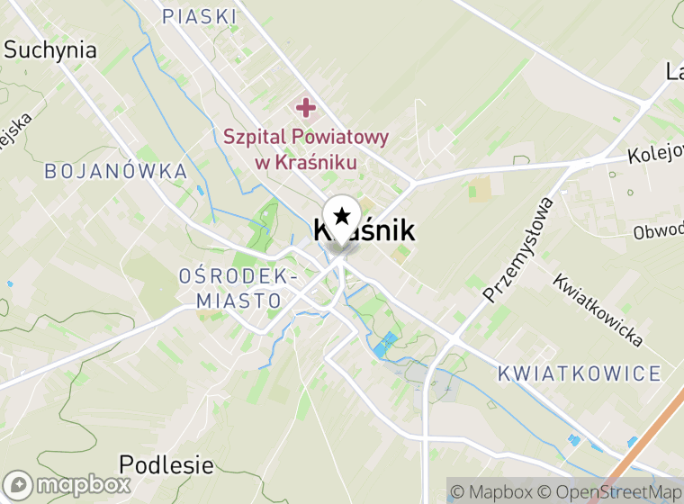 Hulajnogi elektryczne Kraśnik mapa